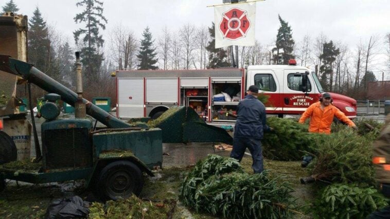 Come to the Christmas Tree Chipping Fundraiser on Saturday, Jan. 6 which takes place at the Sportsplex in Campbell River from 10 a.m. to 4 p.m. It is by donation. All proceeds support BC Professional Fire Fighters Burn Fund.